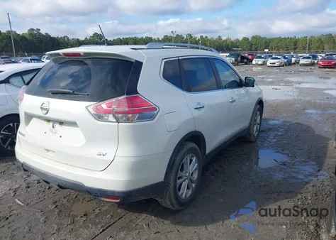 2016 Nissan Rogue Sv from USA, damaged, VIN KNMAT2MT0GP656907